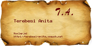 Terebesi Anita névjegykártya